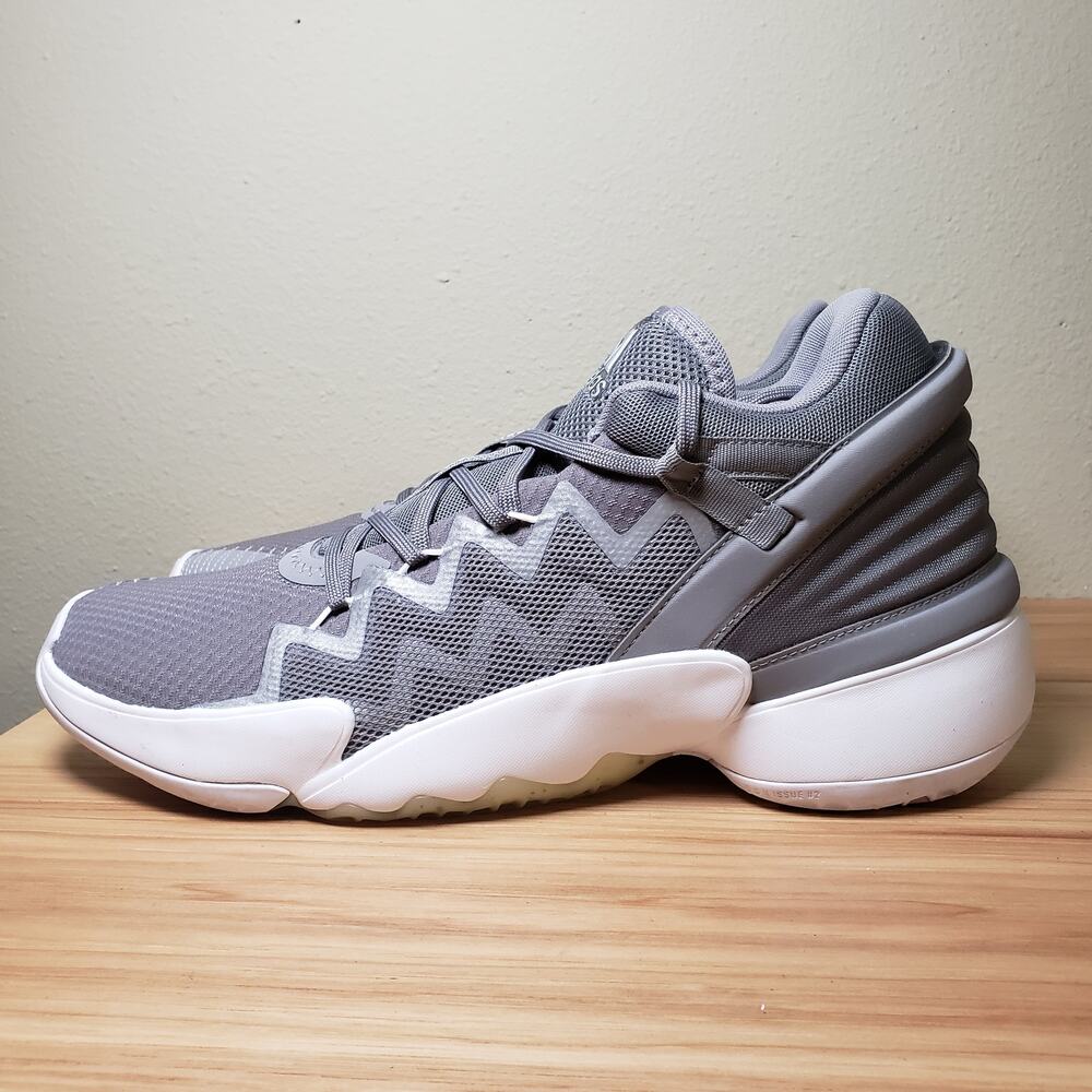 Adidas Men's‎ 11 D.O.N. Issue 2 Basketball Sneakers Steel Gray Special Edition